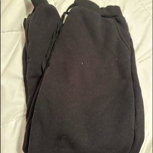 Fleece lined joggers (sweatpants)